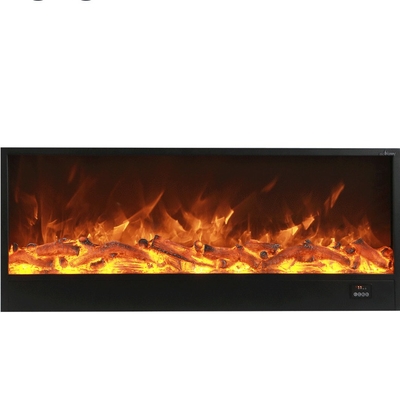 1300mm Electric Inbuilt Fireplace TV Stand Pure Decoration Tempered